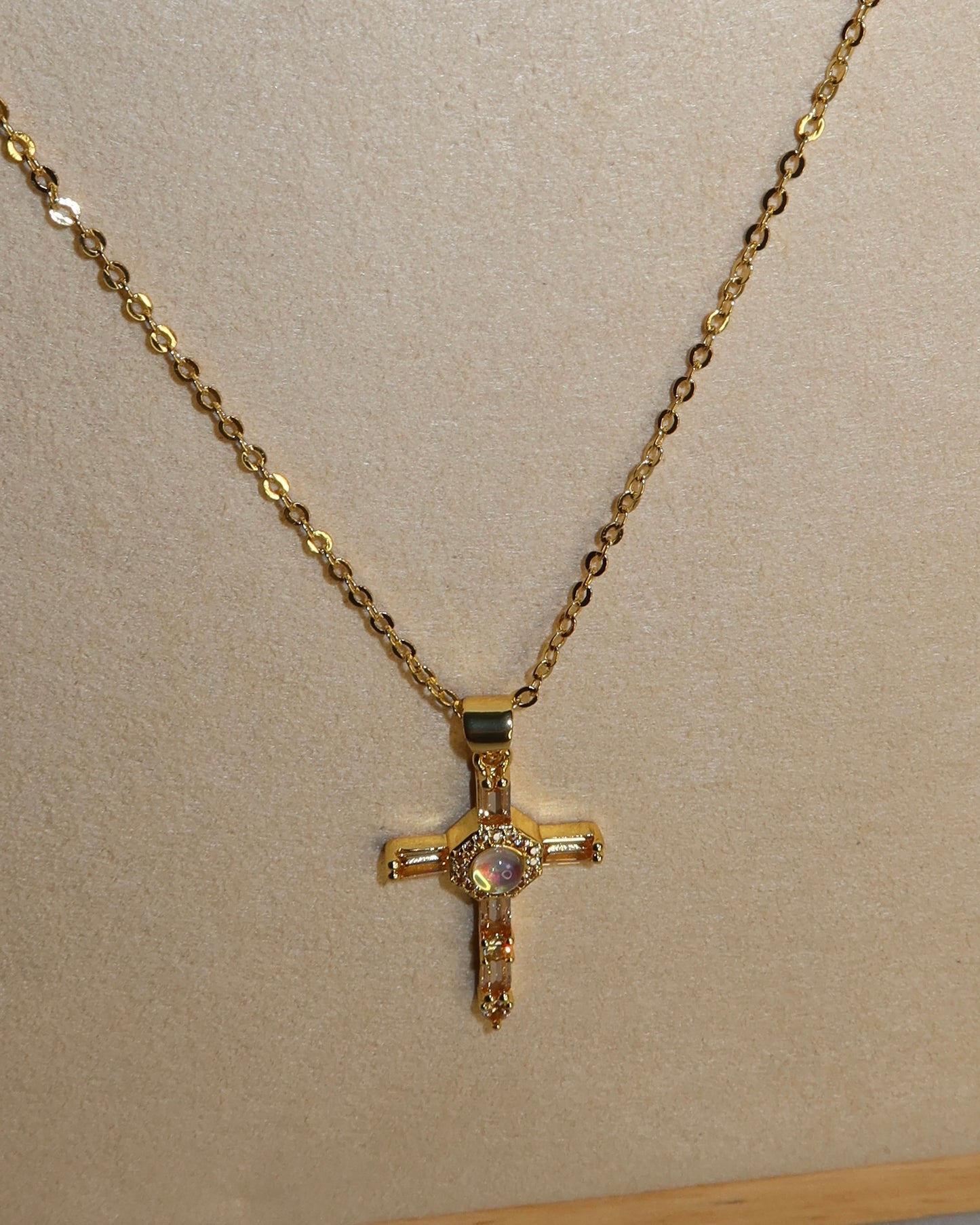 Divine Cross Necklace