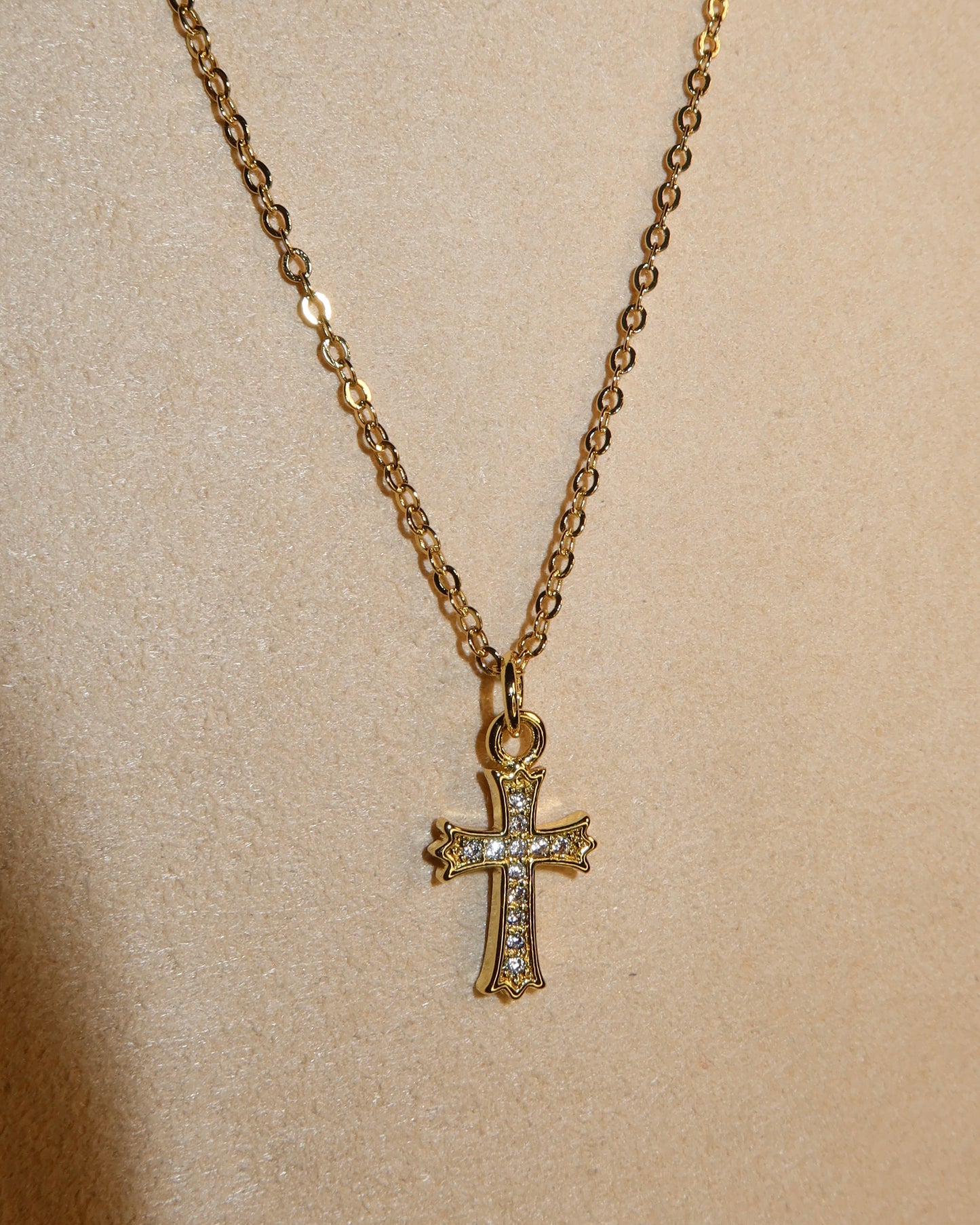 Mini Cross Necklace