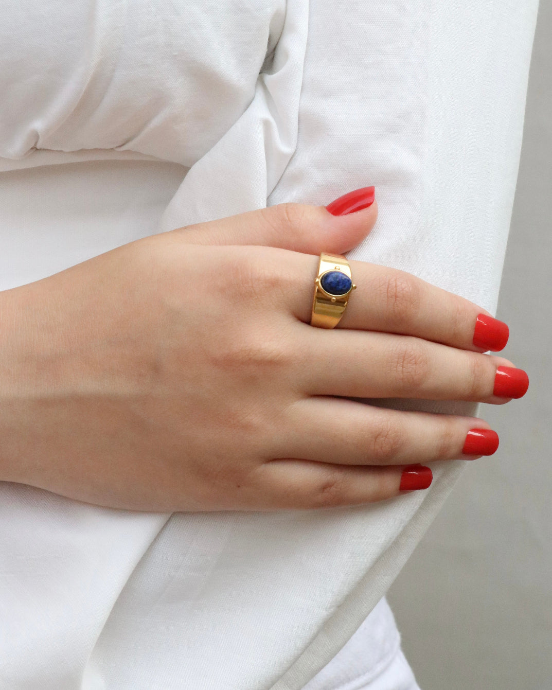 Cleopatra Lapis Lazuli Ring