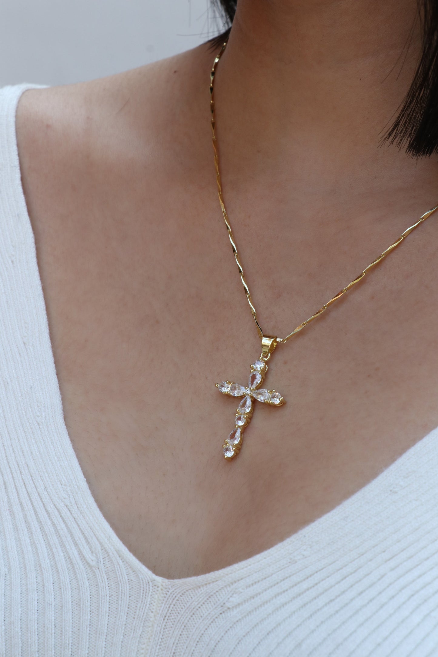 Saviour Cross Necklace