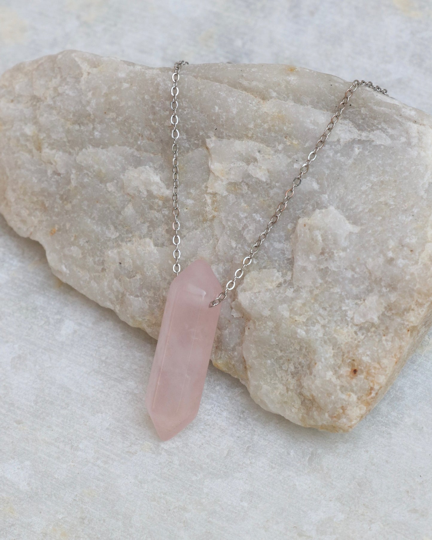 Rose Quartz Necklace
