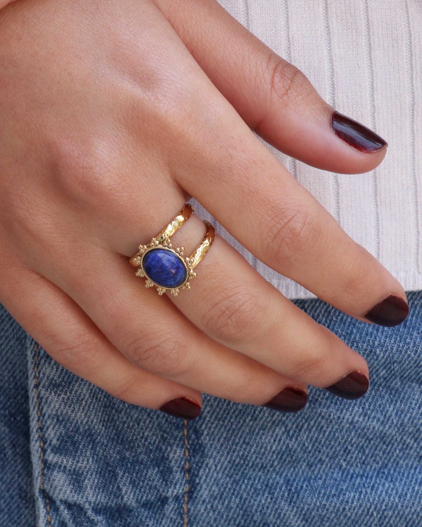 Sunborn Lapis Lazuli Ring