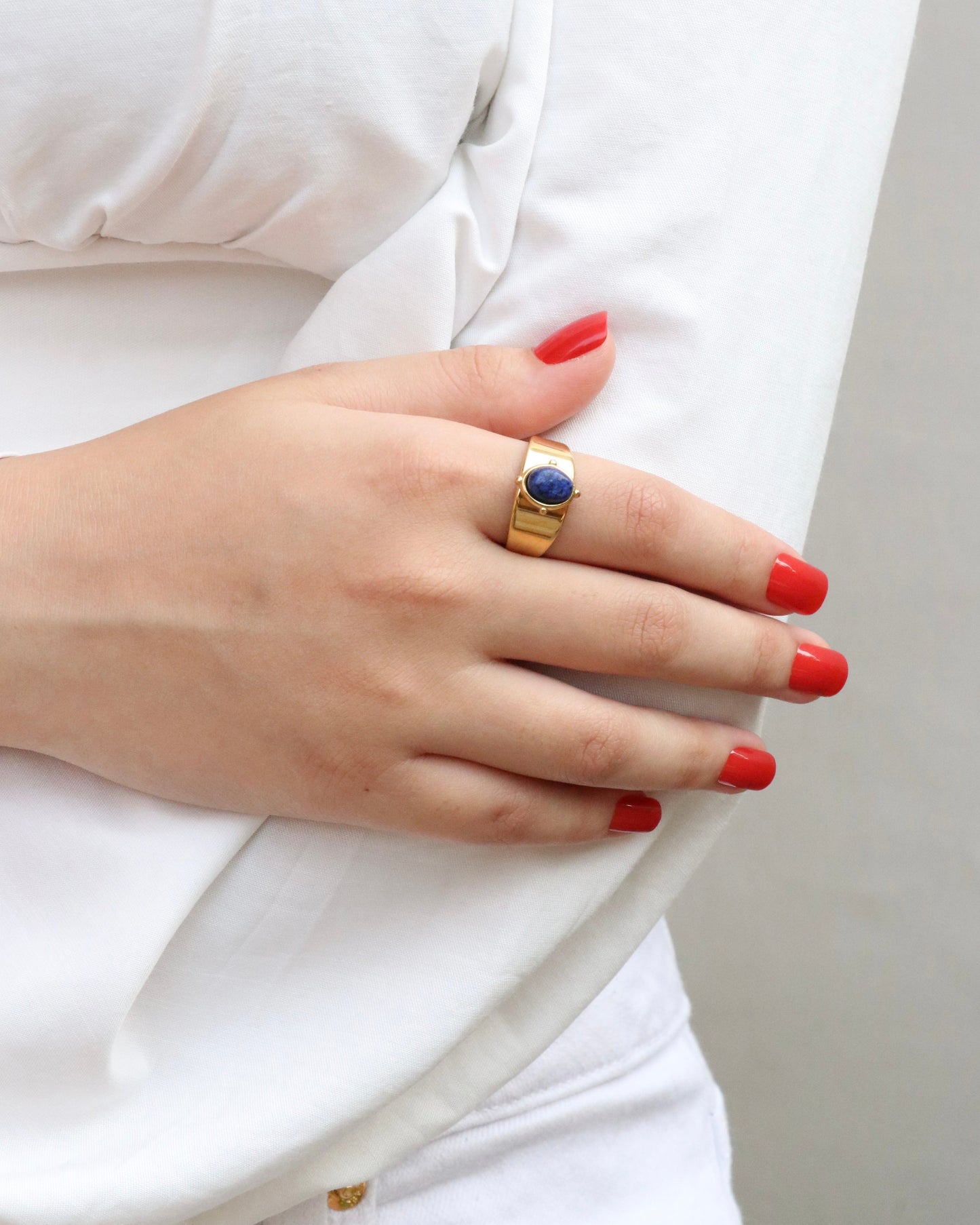 Cleopatra Lapis Lazuli Ring