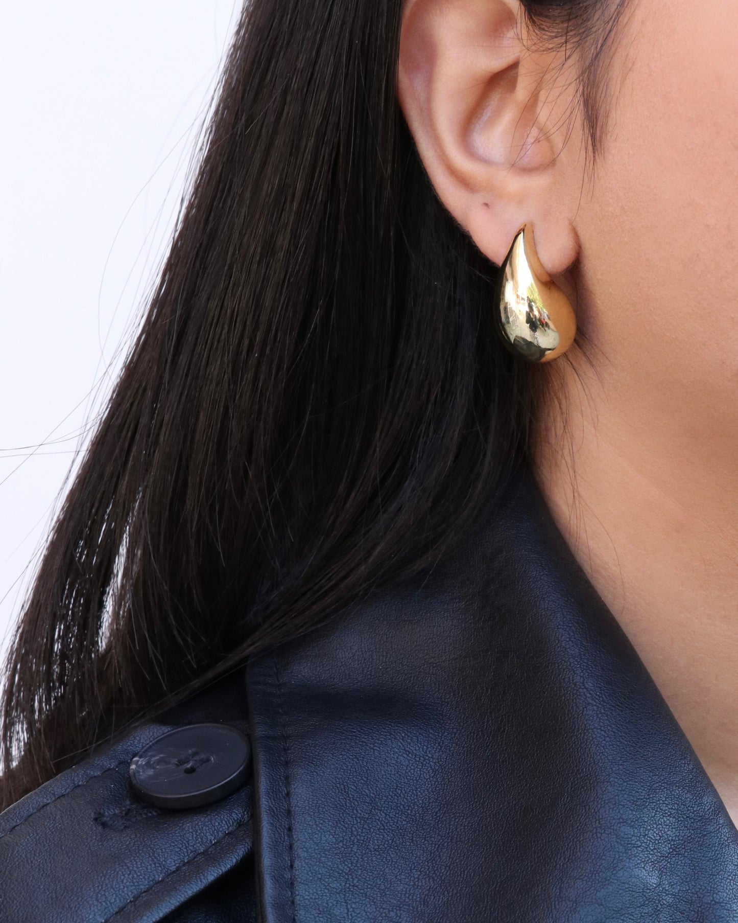Open Teardrop Earrings