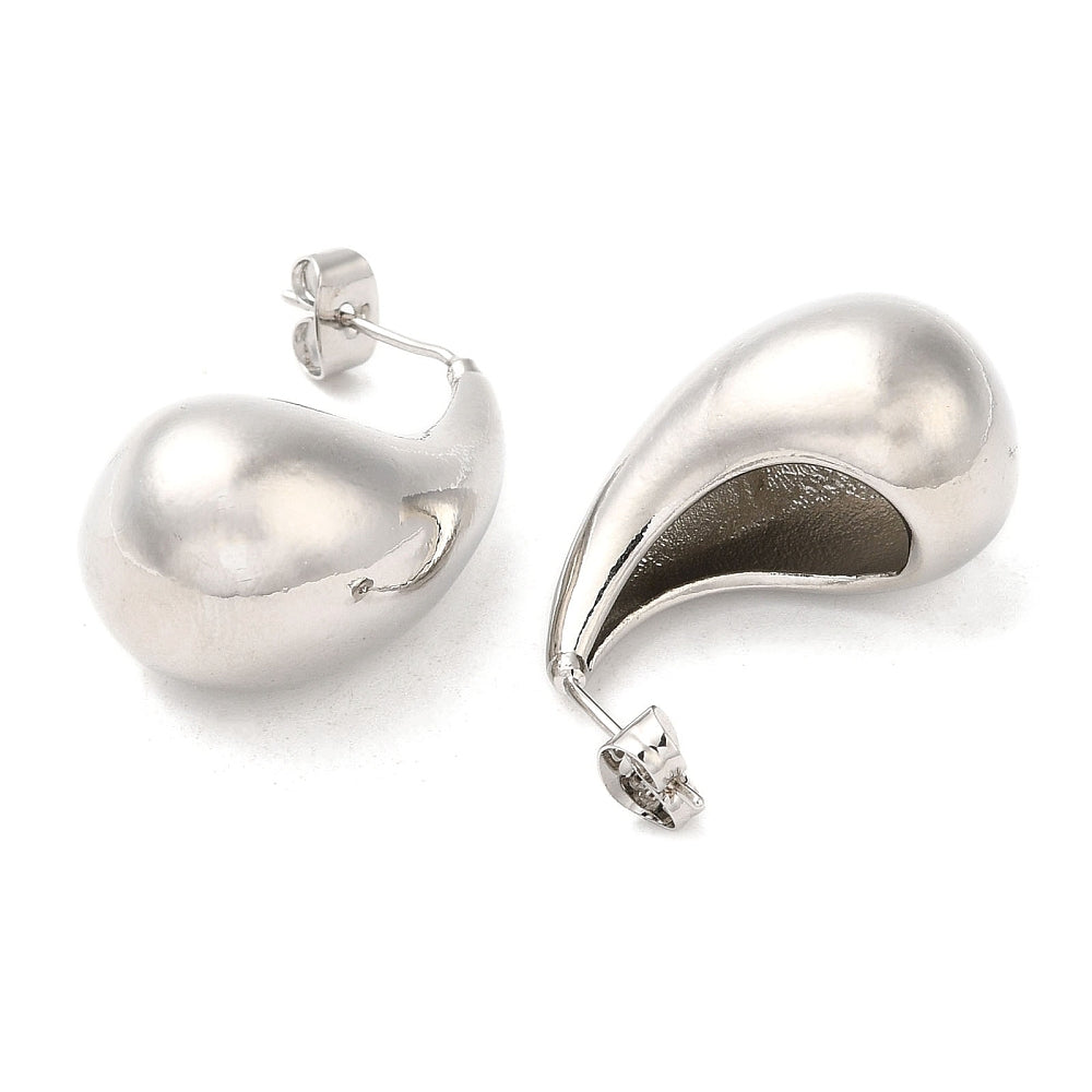Open Teardrop Earrings