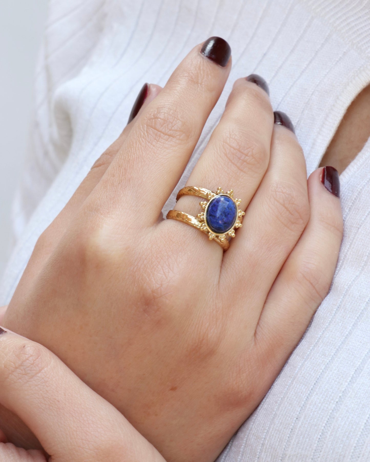 Sunborn Lapis Lazuli Ring