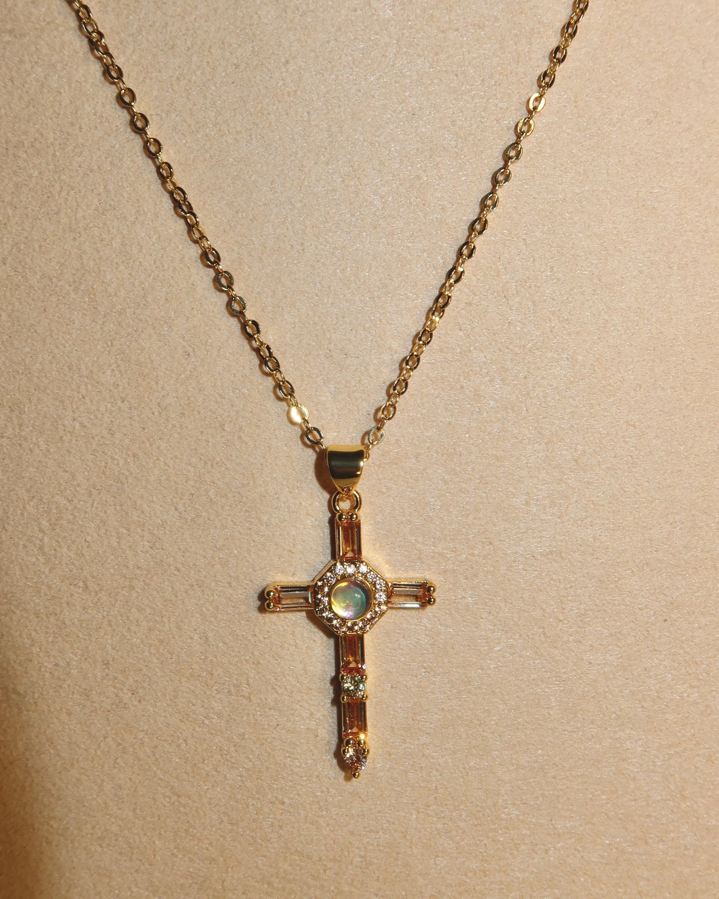 Divine Cross Necklace