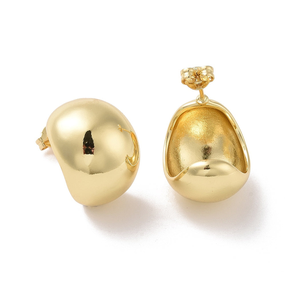 Chunky Crescent Earrings