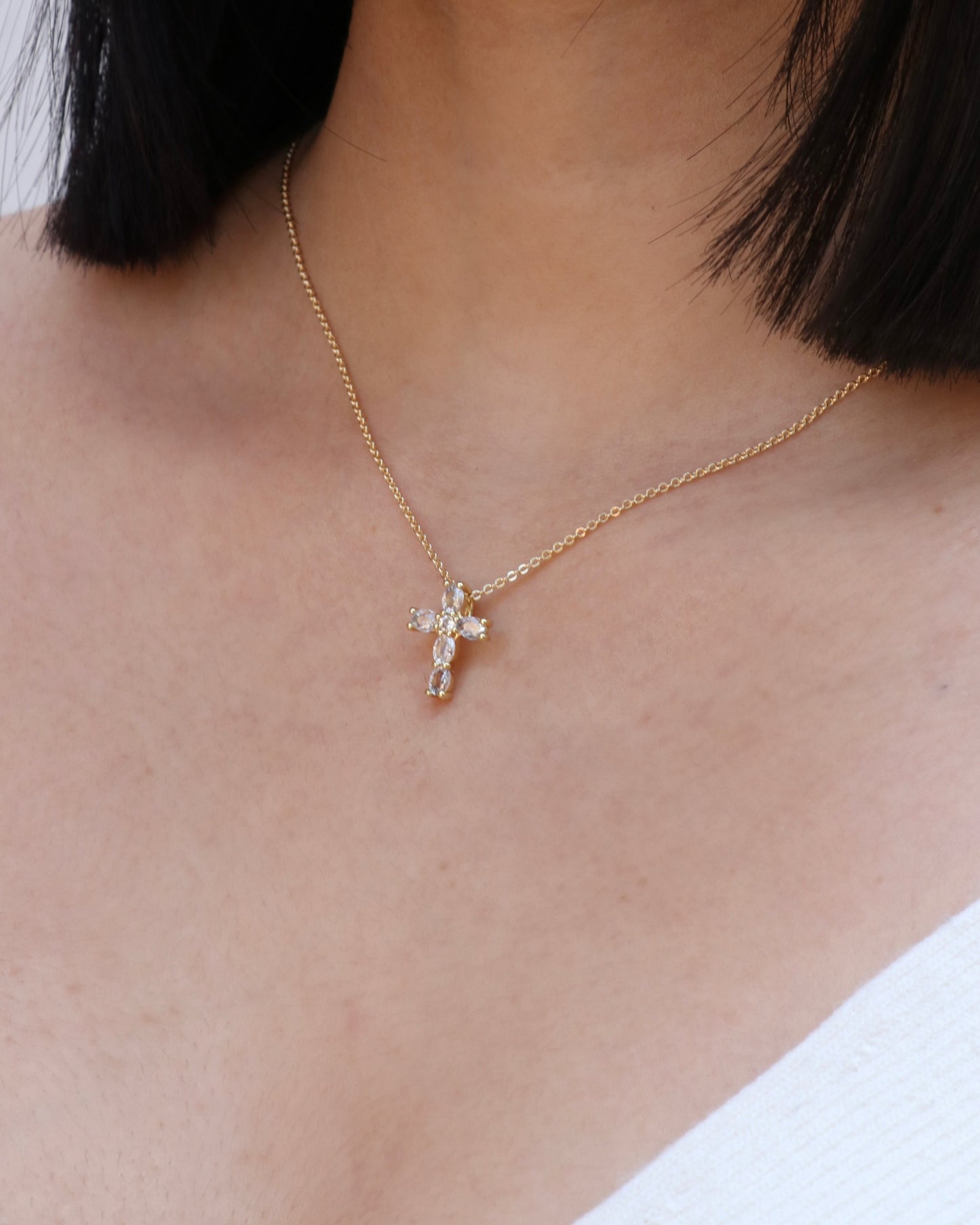 Christos Cross Necklace