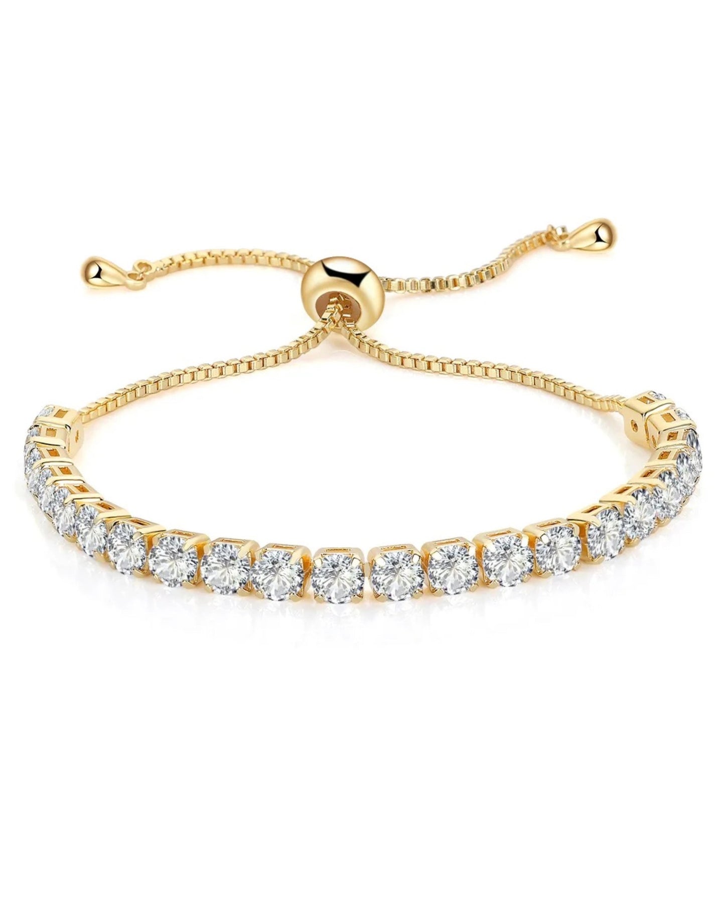 Tennis Slider Bracelet