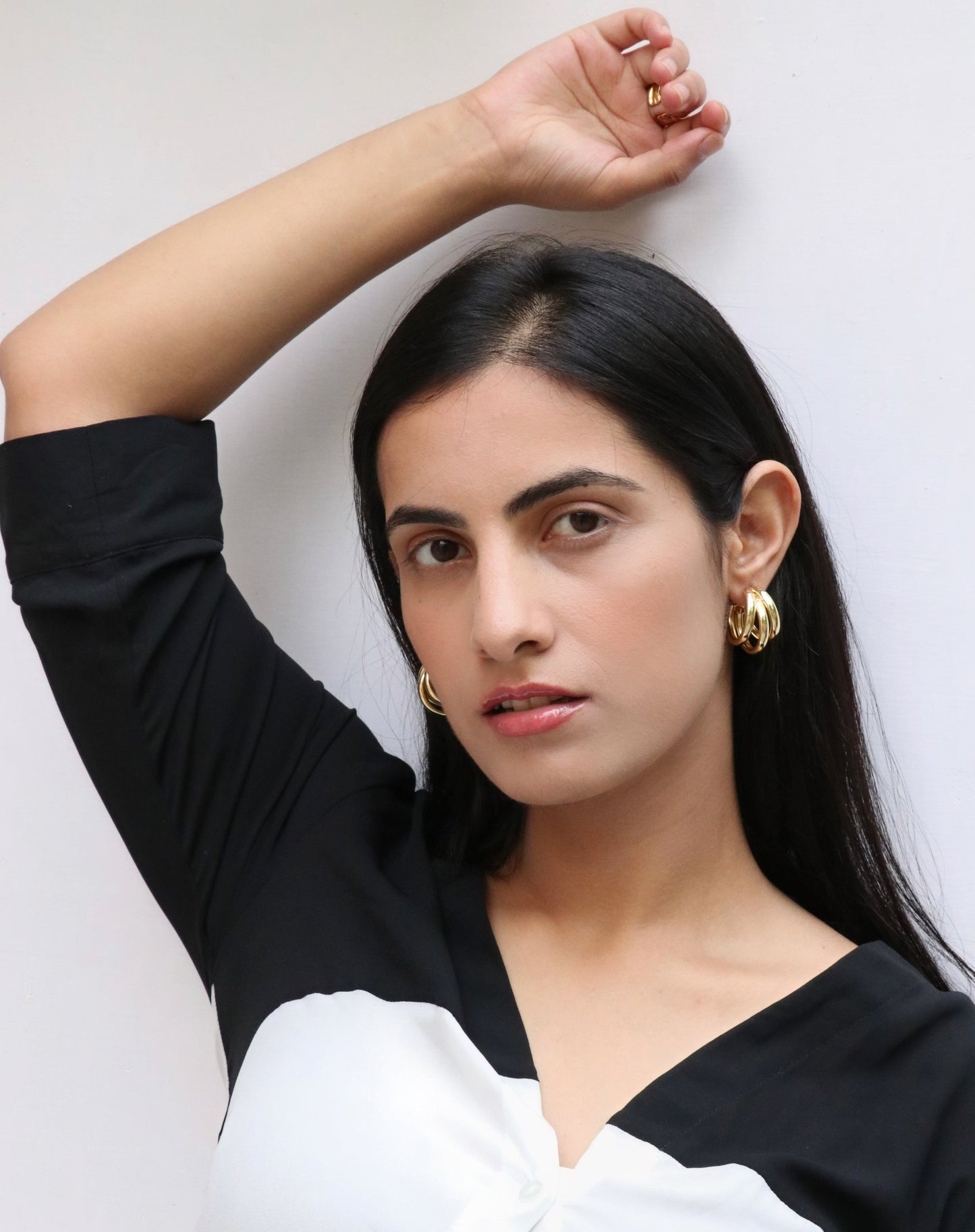 Tri-Hoop Earrings
