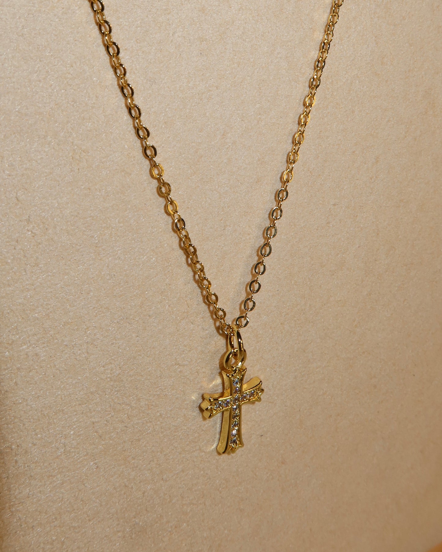 Mini Cross Necklace