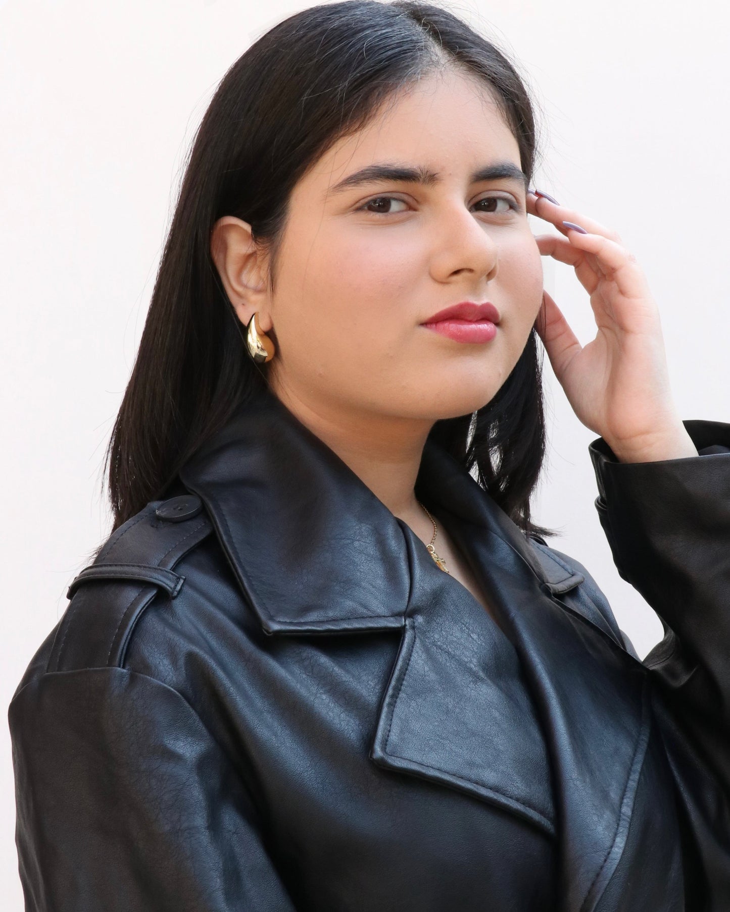 Open Teardrop Earrings