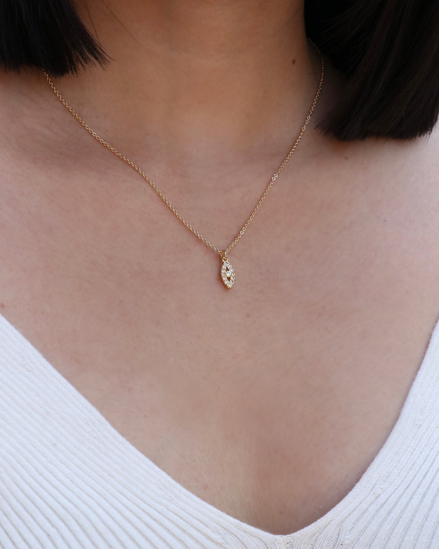 Lush Evil Eye Necklace