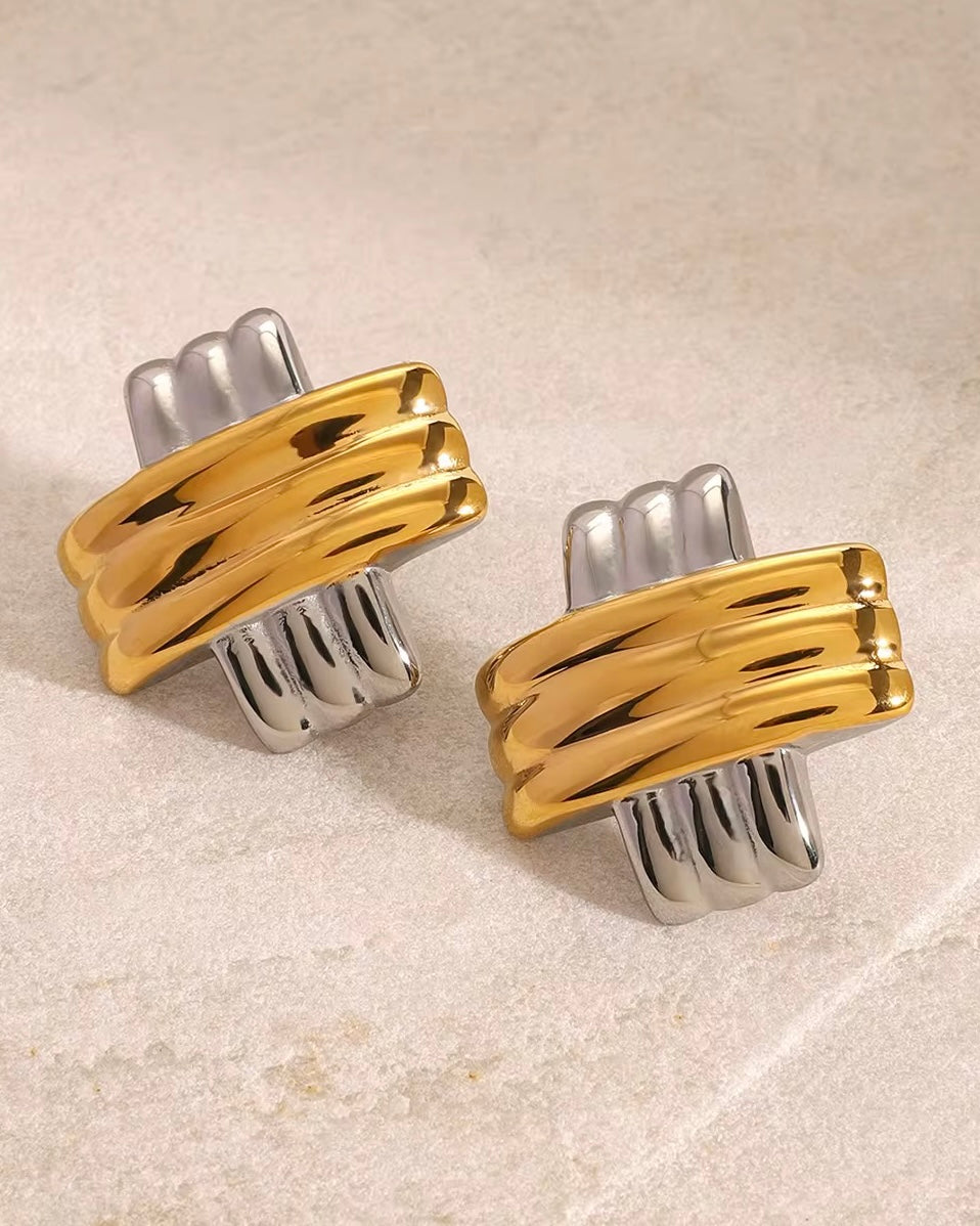 Dual Gleam Earrings