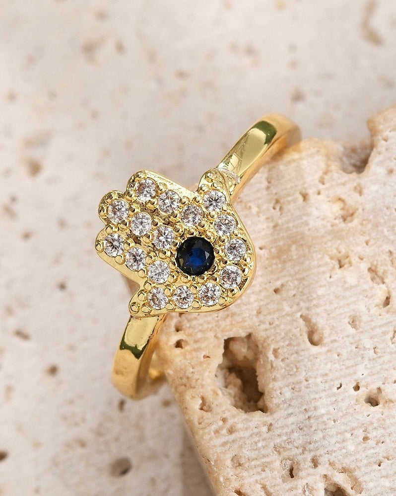 Hamsa Hand Ring