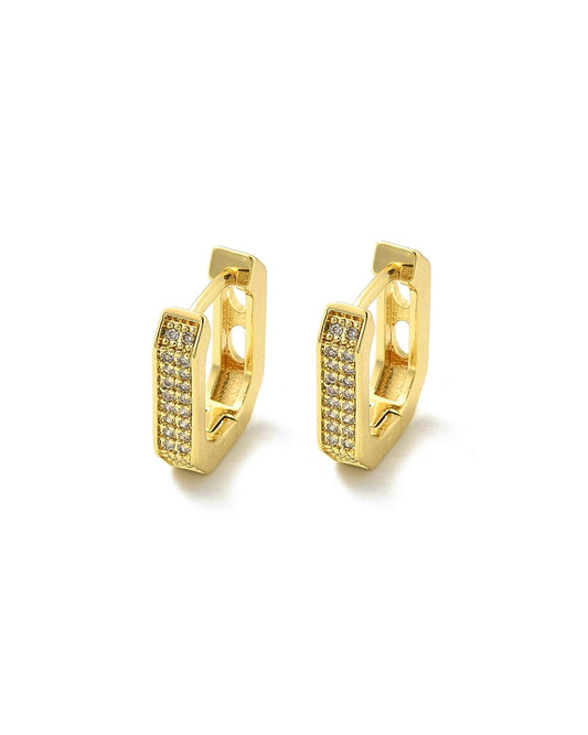 Mini Gild Edge Hoops