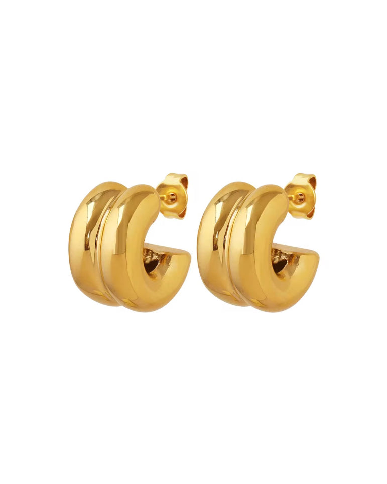 Tiny Twin Earrings