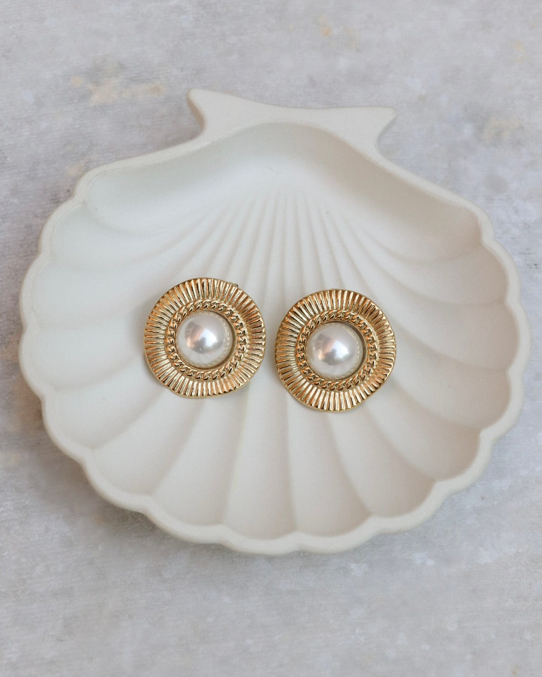 Vintage Pearl Earrings