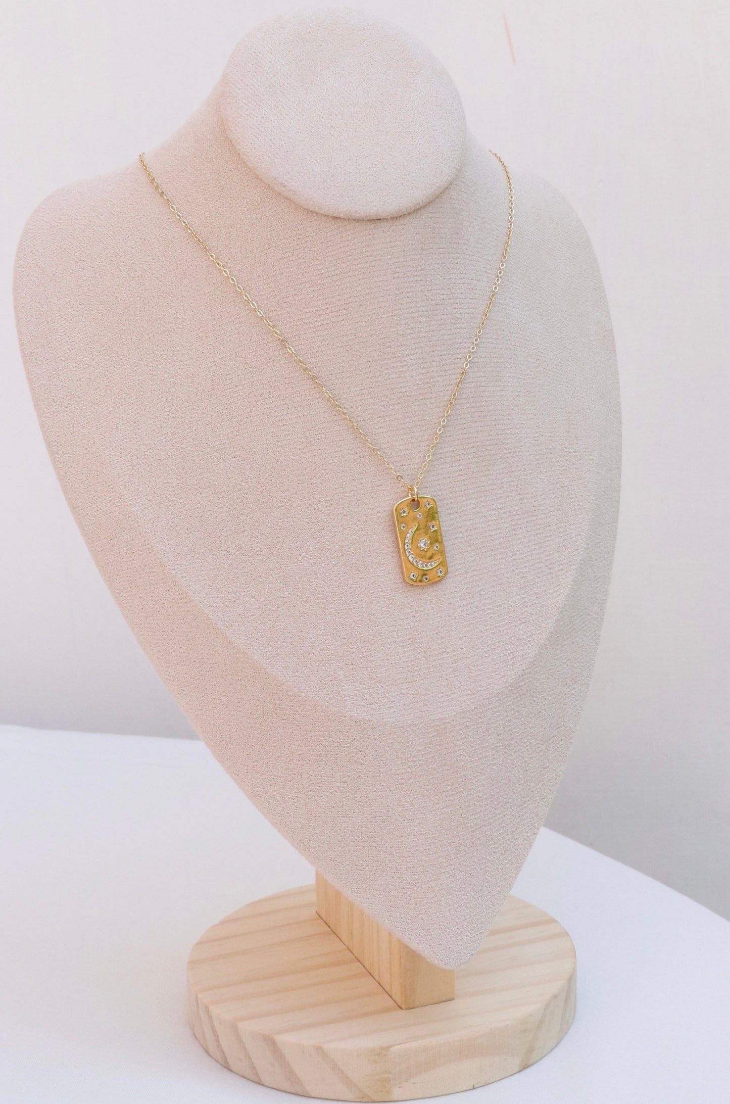 Moon And Stars Necklace