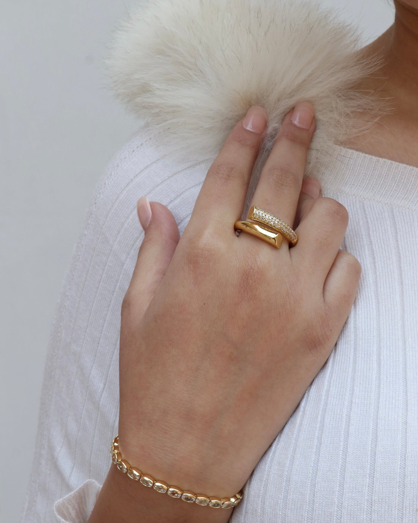 Lustre Wrap Ring