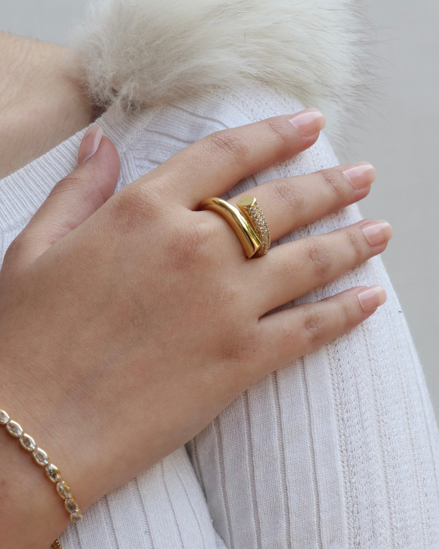 Lustre Wrap Ring