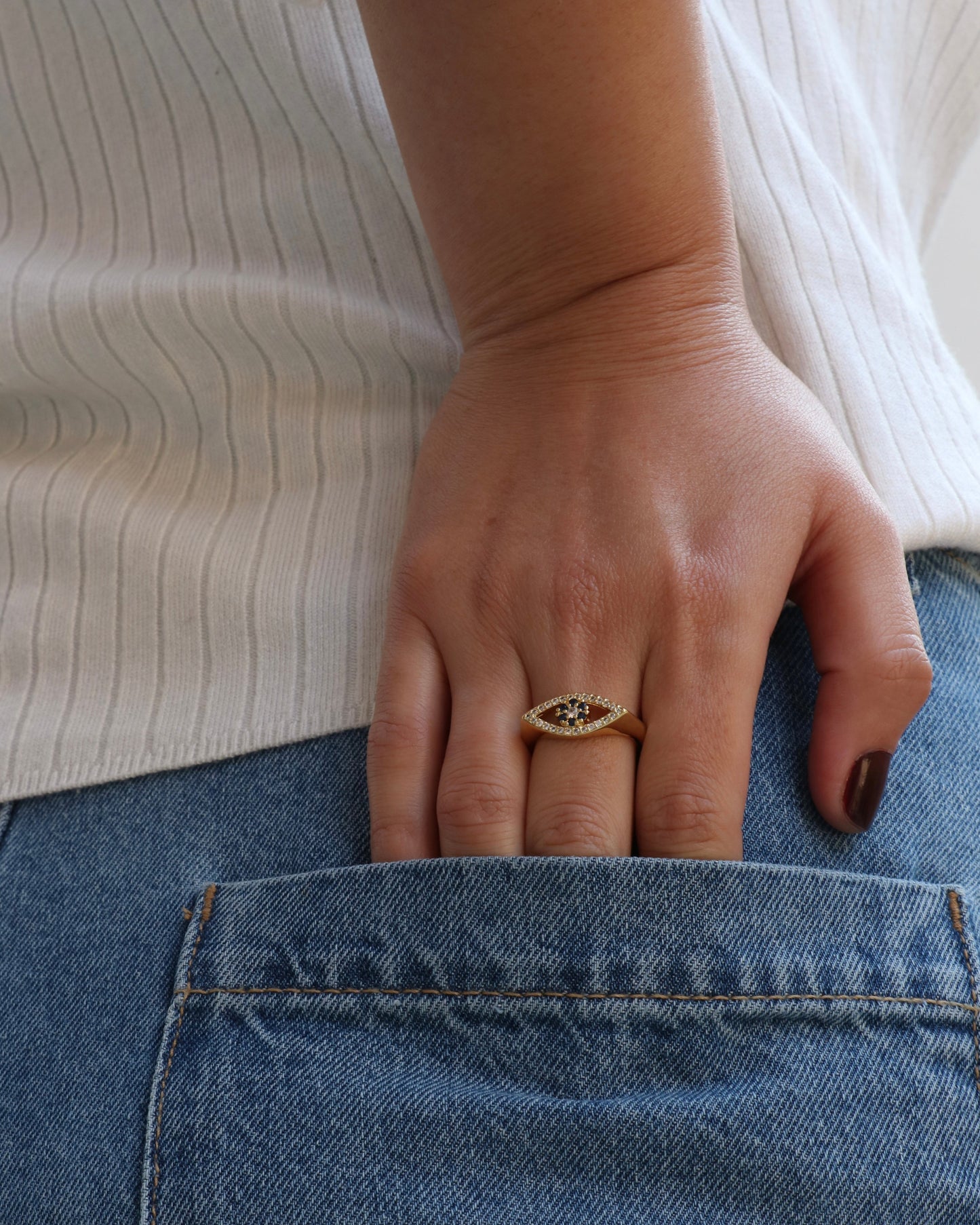 Noor Evil Eye Ring