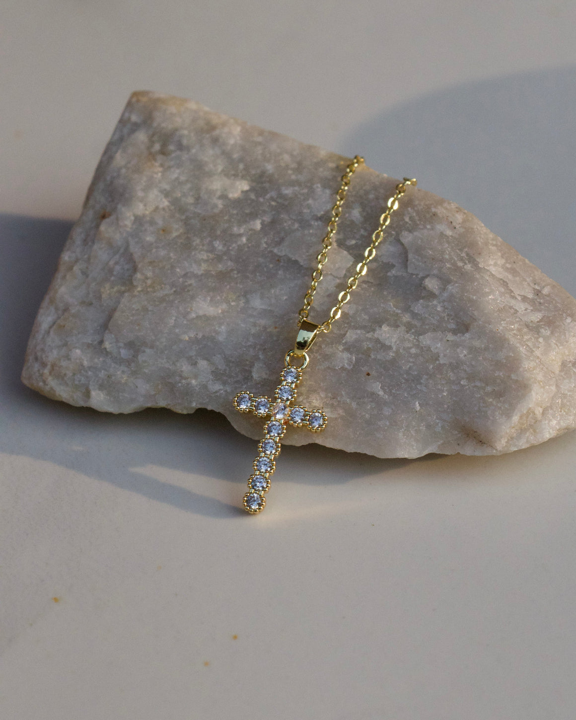 Aura Cross Necklace