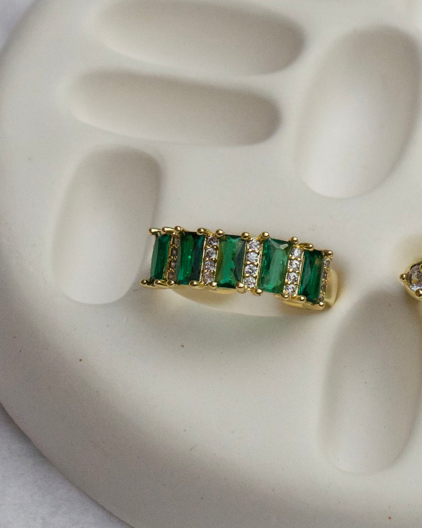 Sage Prism Ring