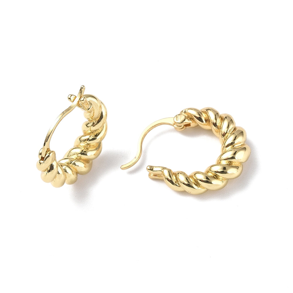Tiny Twist Hoops