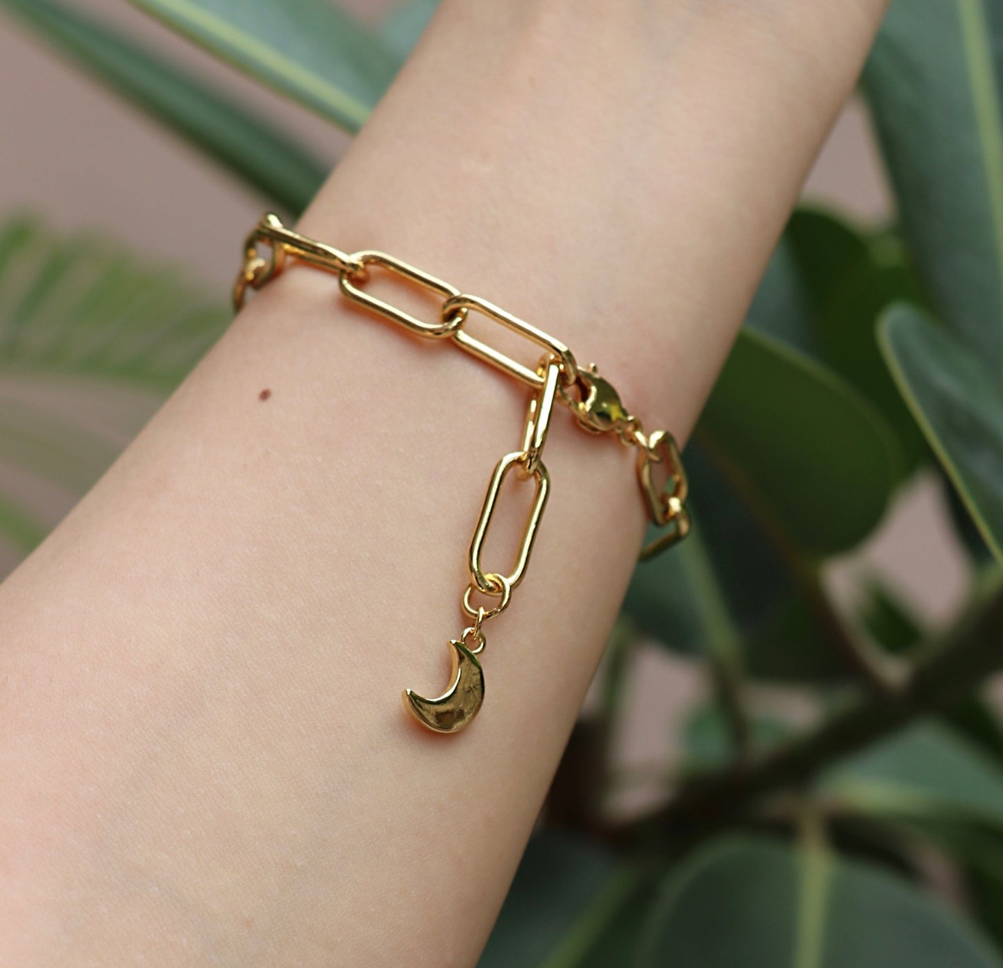 Mila Paperclip Chain Bracelet