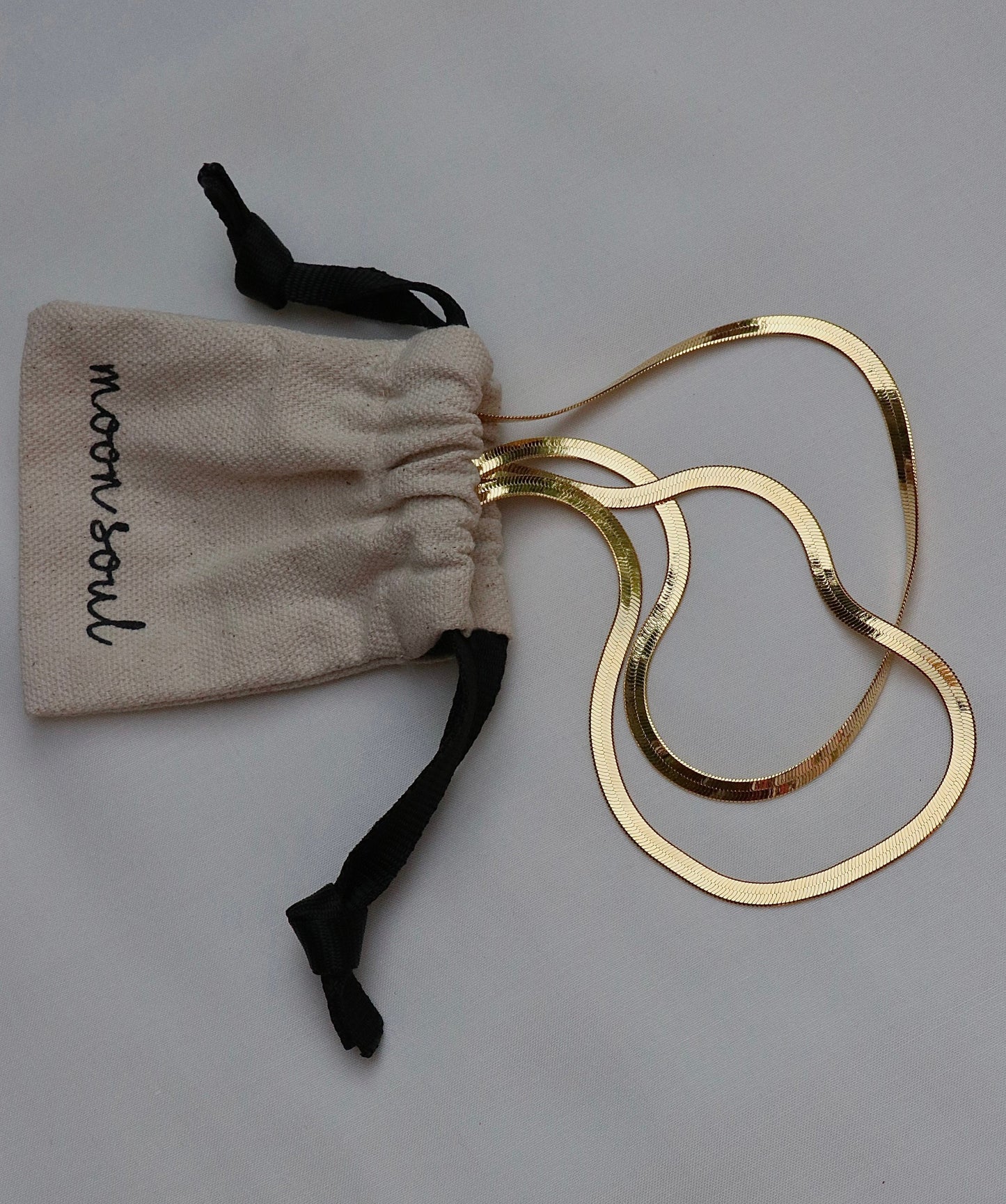 Mila Herringbone Necklace
