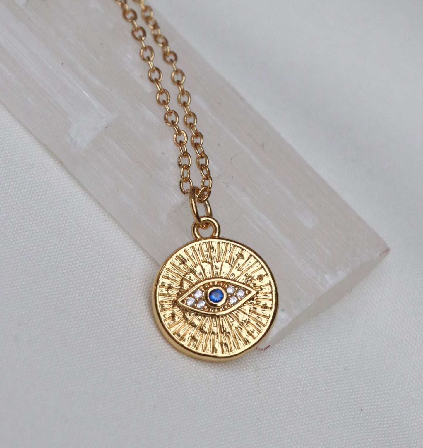 Ojitos Evil Eye Necklace