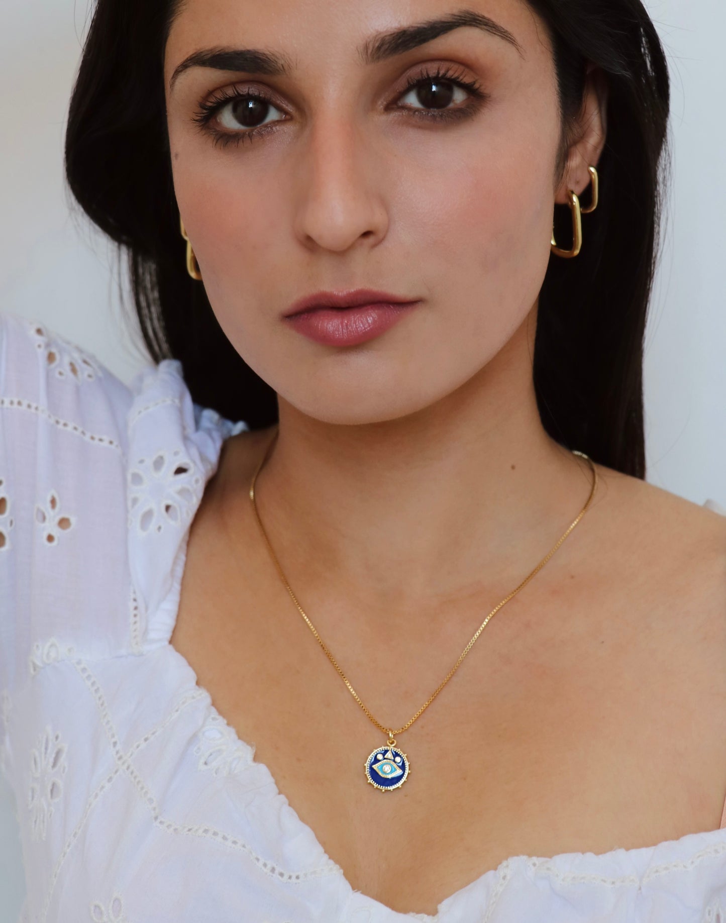 Symbolic Evil Eye Necklace
