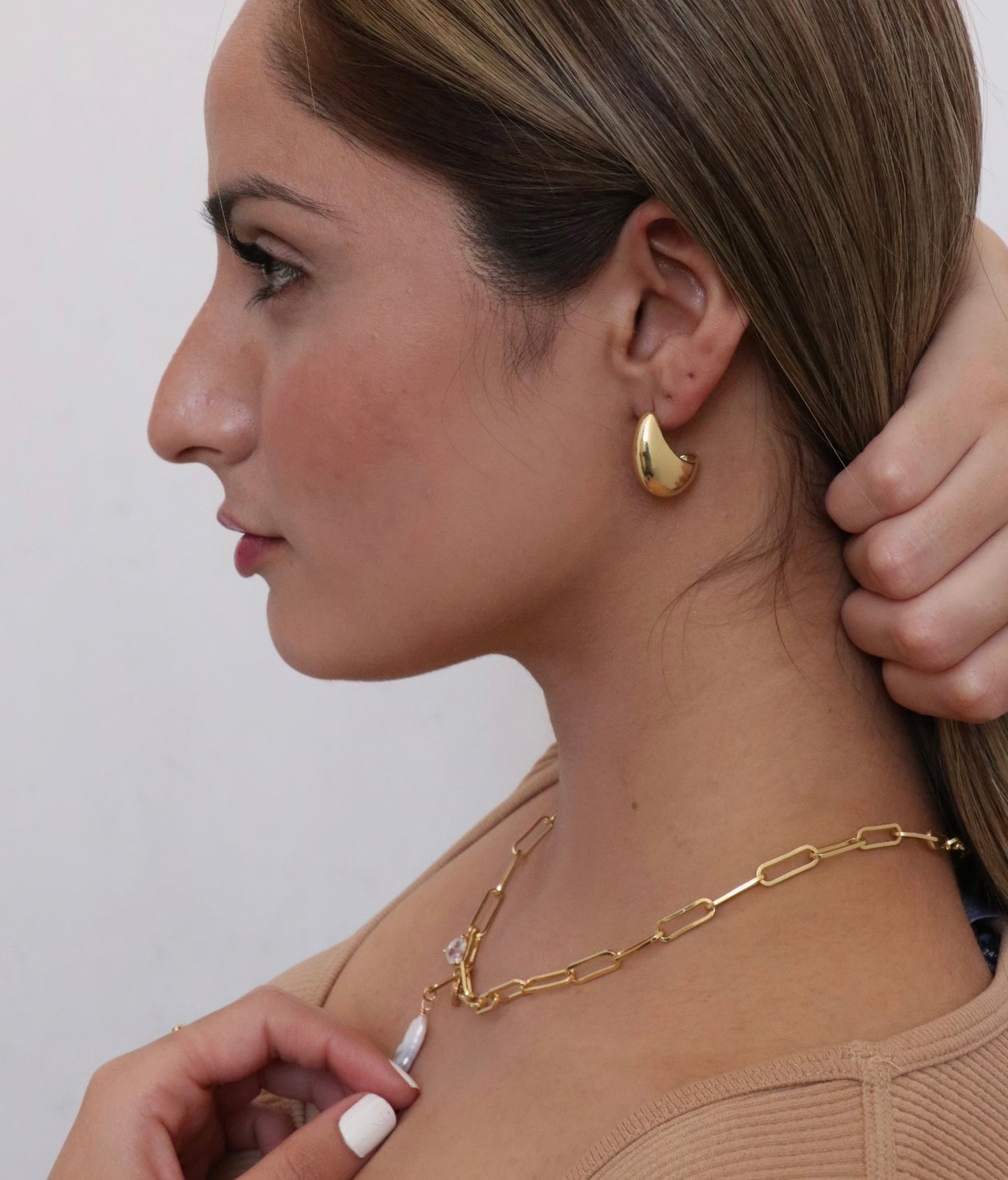 Crescent Moon Earrings