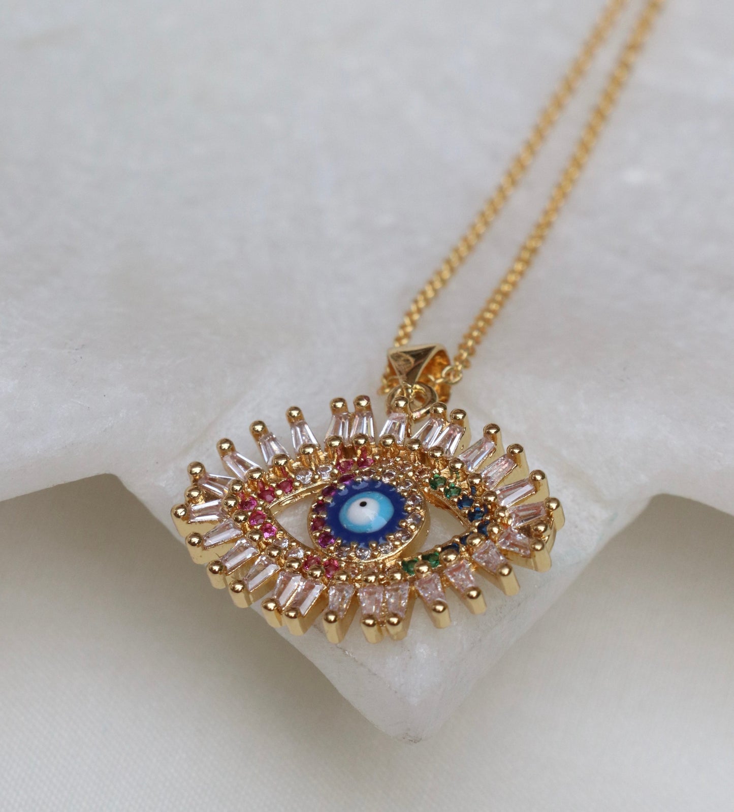 Divine Evil Eye Necklace