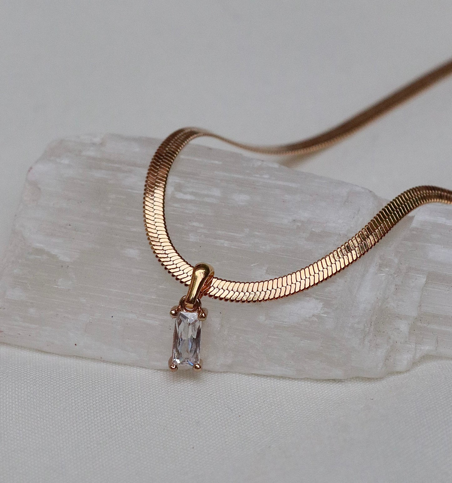 Obsession Herringbone Necklace