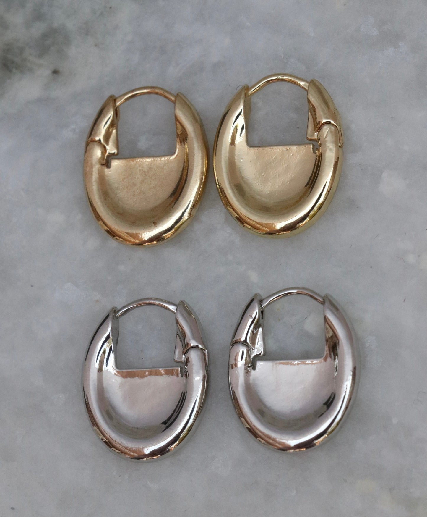 Oval Hoops