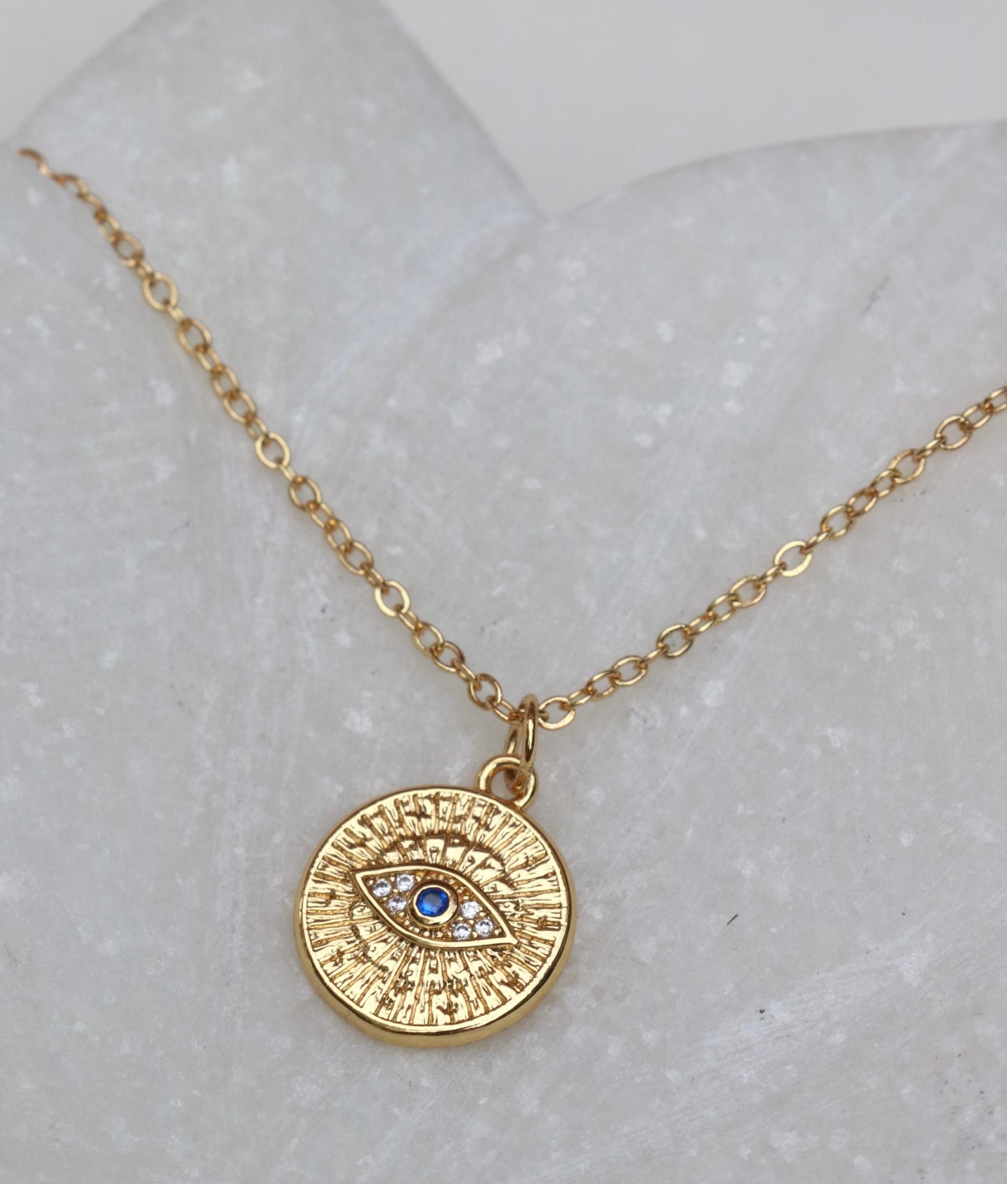 Ojitos Evil Eye Necklace