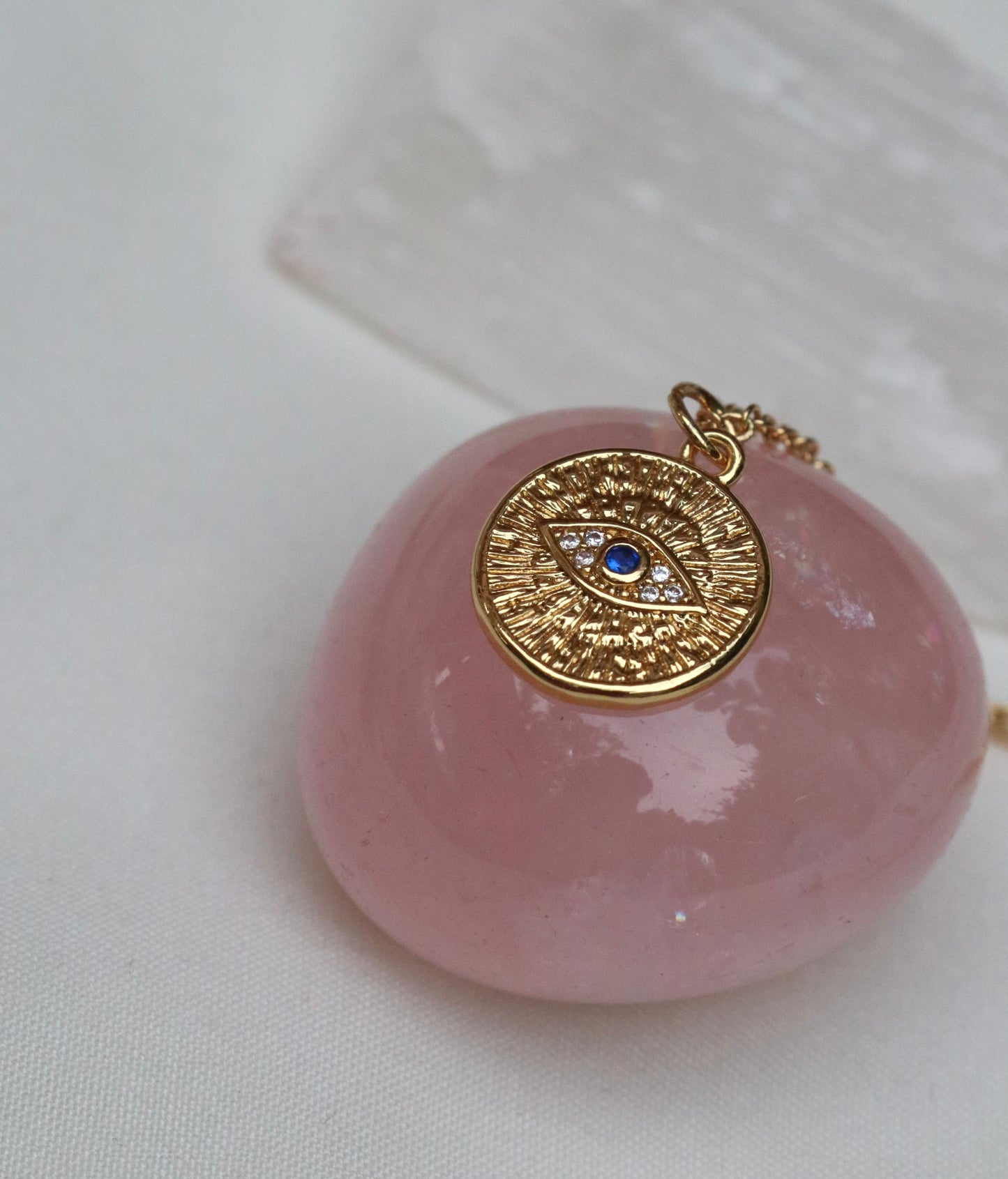 Ojitos Evil Eye Necklace