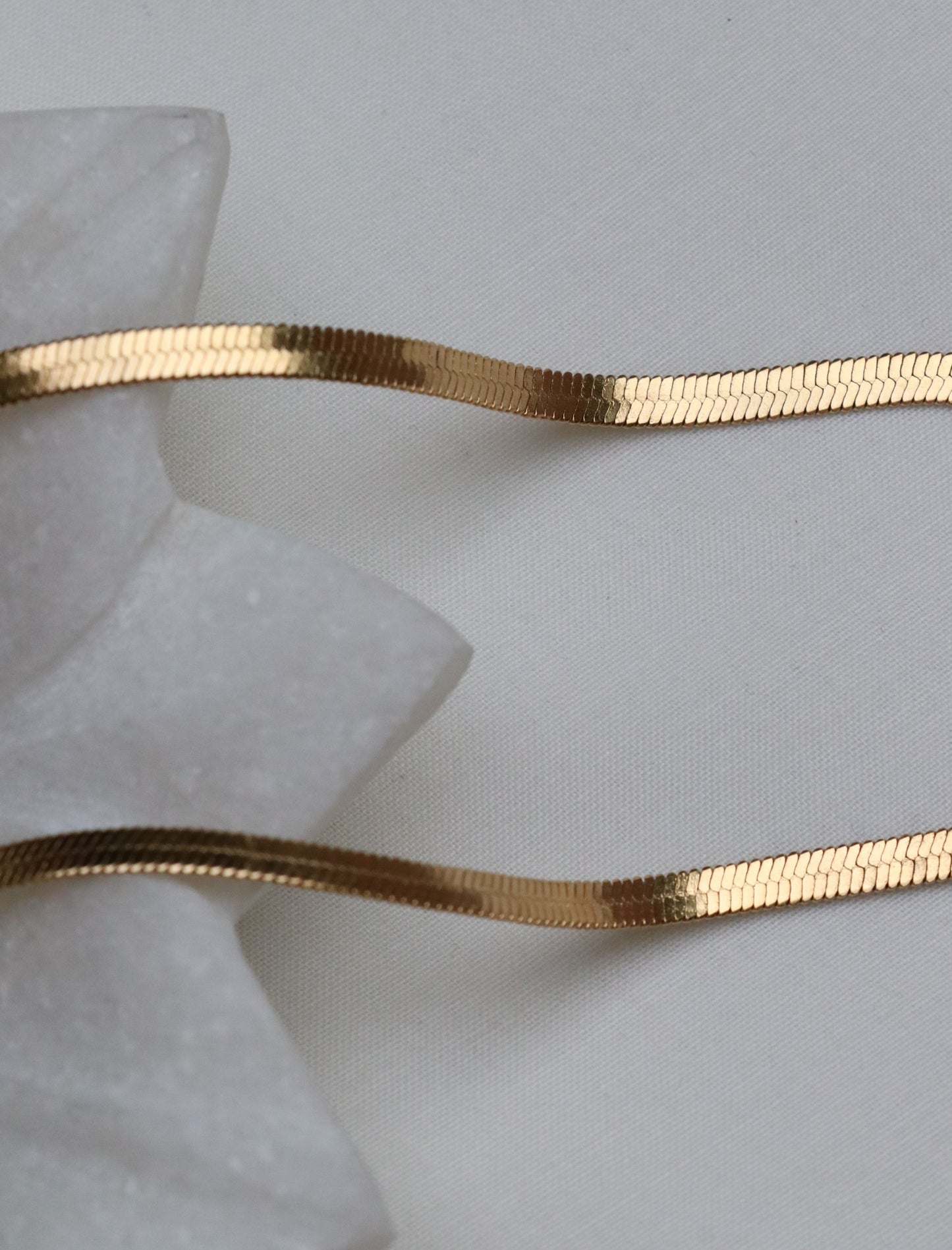 Serpent Herringbone Chain