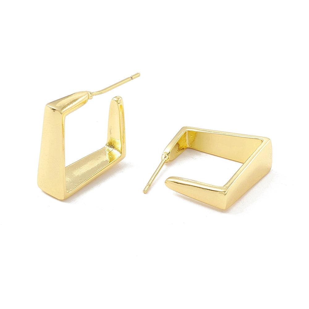 Open Square Hoops