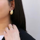 Striped Waterdrop Earrings