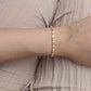 Rectangular Tennis Slider Bracelet