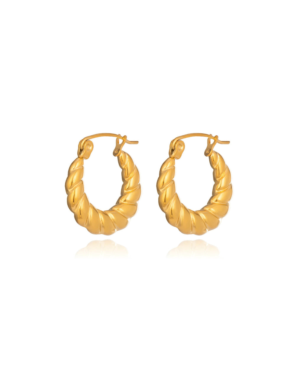 Mini Twist Hoops