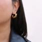Arch Hammered Earrings