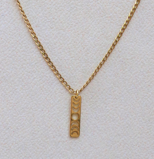Moon Phases Necklace
