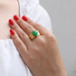 Natural Aventurine Stone Ring