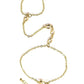 Teardrop Hand Chain Bracelet