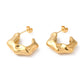 Arch Hammered Earrings